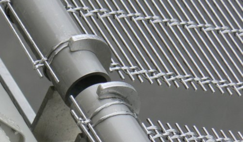 Individual Mounting Solutions for Architectural Wire Mesh Systems