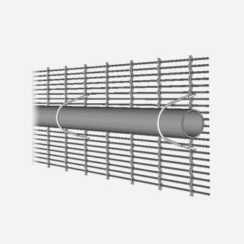 Decorative Wire Mesh Systems: Intermediate Tubes
